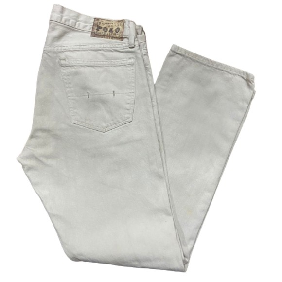 Polo Ralph Lauren Other - Polo Ralph Lauren Vintage Light Gray Denim Jeans Straight Men's Size 33 x 32